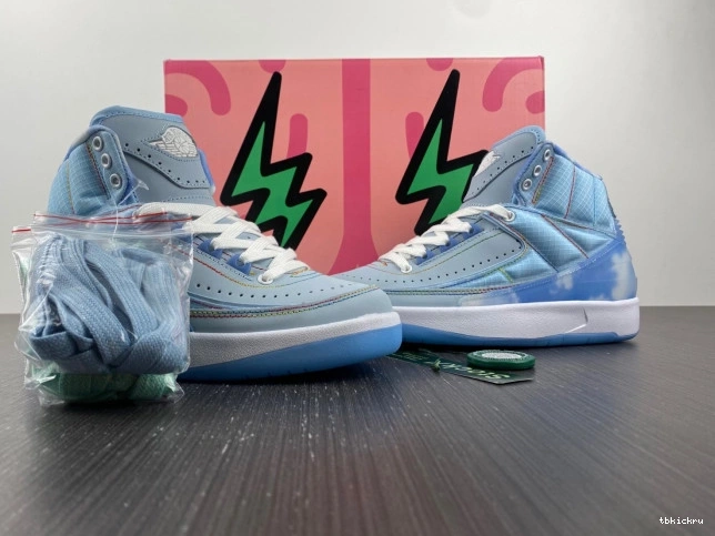 Reps TBkick J Retro 2 Jordan DQ7691-419 Balvin 0629